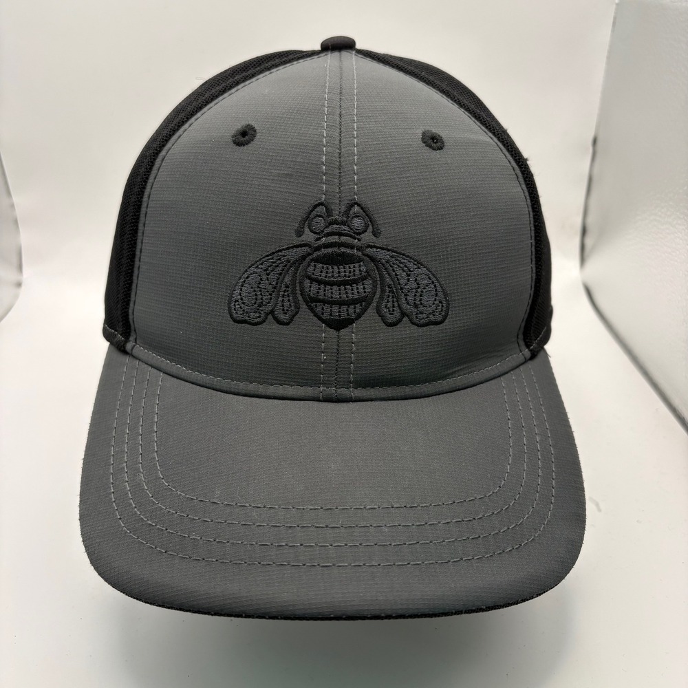 Ahead Tequila Patron Trucker Hat Grey Black Bee Logo Special Edition Adjustable